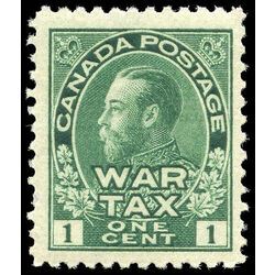 canada stamp mr war tax mr1 war tax 1 1915 M VFNH 004