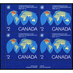 canada stamp 977 commonwealth day 2 1983 PB LL
