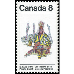 canada stamp 572ii chief and blanket 8 1974