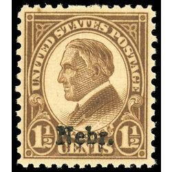 us stamp postage issues 670 harding nebr 1 1929