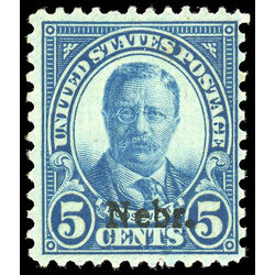 us stamp postage issues 674 theodore roosevelt nebr 5 1929