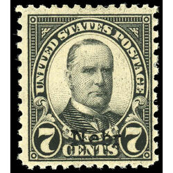 us stamp postage issues 676 mckinley nebr 7 1929
