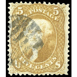 us stamp postage issues 67 jefferson 5 1861 U 003