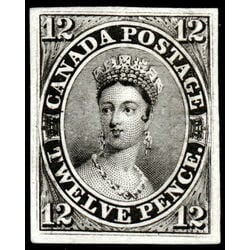 canada stamp 3piii queen victoria 12d 1851