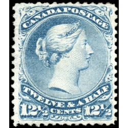 canada stamp 28 queen victoria 12 1868 M XF 024