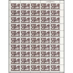 canada stamp o official o26 fur drying skins b 10 1950 M PANE 2
