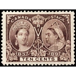 canada stamp 57 queen victoria diamond jubilee 10 1897