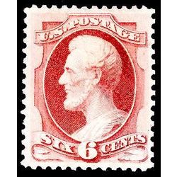 us stamp 195 lincoln 6 1880