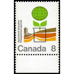 canada stamp 640 agricultural education 8 1974 M VFNH 002