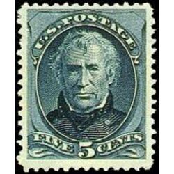 us stamp 204 zachary taylor 5 1880