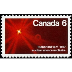 canada stamp 534 atom splitting 6 1971