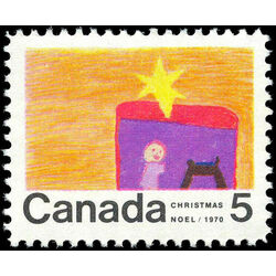 canada stamp 521 nativity 5 1970