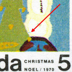 canada stamp 523iii snowmen and tree 5 1970