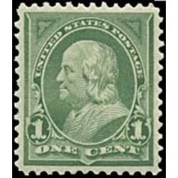 us stamp postage issues 279 franklin 1 1898