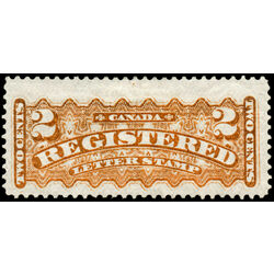 canada stamp f registration f1 registered stamp 2 1875 M VF 021