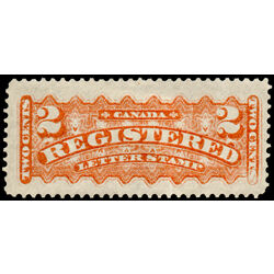canada stamp f registration f1 registered stamp 2 1875 M VF 022