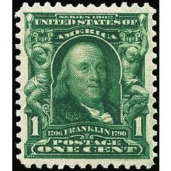 us stamp postage issues 300 franklin 1 1902