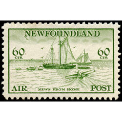 newfoundland stamp c16 news from home 60 1933 M VFNH 004