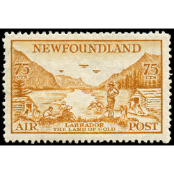 newfoundland stamp c17 labrador land of gold 75 1933 M VFNH 006