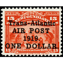 newfoundland stamp c2 seals 1919 M VF 014