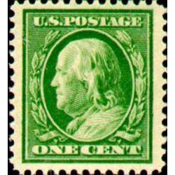 us stamp postage issues 331 franklin 1 1908