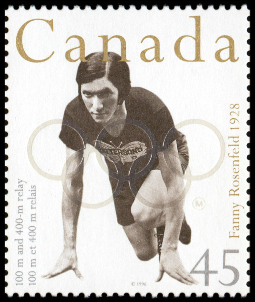 Buy Canada #1610 - Fanny Rosenfeld, 400 m relay, 1928 (1996) 45¢ | Arpin  Philately