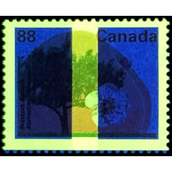 canada stamp 1373 gt3 4 westcot apricot 88 1994