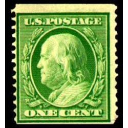 us stamp postage issues 352 franklin 1 1909