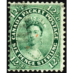 canada stamp 18 queen victoria 12 1859 U F 001