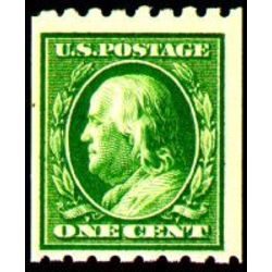 us stamp postage issues 390 franklin 1 1910