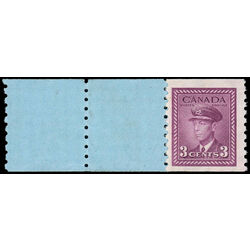 canada stamp 280 king george vi 3 1948 M VF START 003