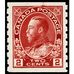 canada stamp 127 king george v 2 1912 M VFNH 004