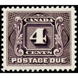 canada stamp j postage due j3 first postage due issue 4 1928 M XFNH 005