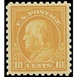 us stamp postage issues 433 franklin 10 1914