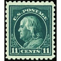us stamp postage issues 434 franklin 11 1914