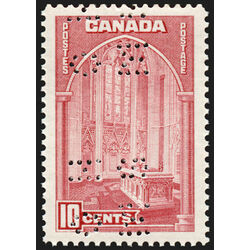canada stamp o official o241a memorial chamber 10 1938