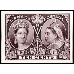 canada stamp 57p queen victoria diamond jubilee 10 1897 M XF 002