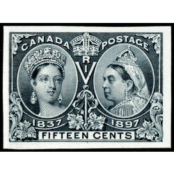 canada stamp 58p queen victoria diamond jubilee 15 1897 M XF 002