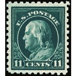 us stamp postage issues 473 franklin 11 1916