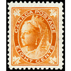 canada stamp 72 queen victoria 8 1897 M VFNH 025
