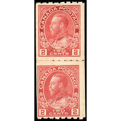 canada stamp 124i king george v 1913 M FNH 006