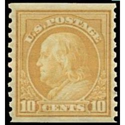 us stamp postage issues 497 franklin 10 1916