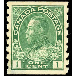 canada stamp 125 king george v 1 1912 M VF 005
