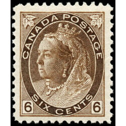 canada stamp 80 queen victoria 6 1898
