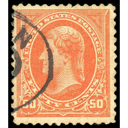 us stamp postage issues 260 jefferson 50 1894 U F 001