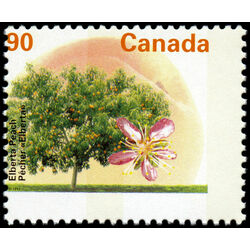 canada stamp 1374i elberta peach 90 1995 M VFNH 001