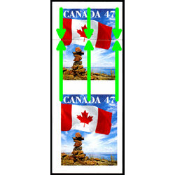 canada stamp 1700 flag over inukshuk 47 2000 M VFNH 001