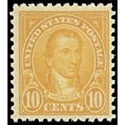 us stamp postage issues 562 monroe 10 1922