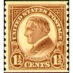 us stamp postage issues 598 harding 1 1923