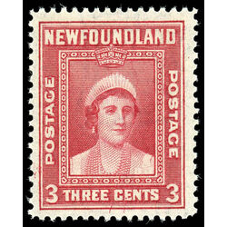 newfoundland stamp 255 queen elizabeth 3 1941 M VFNH 007